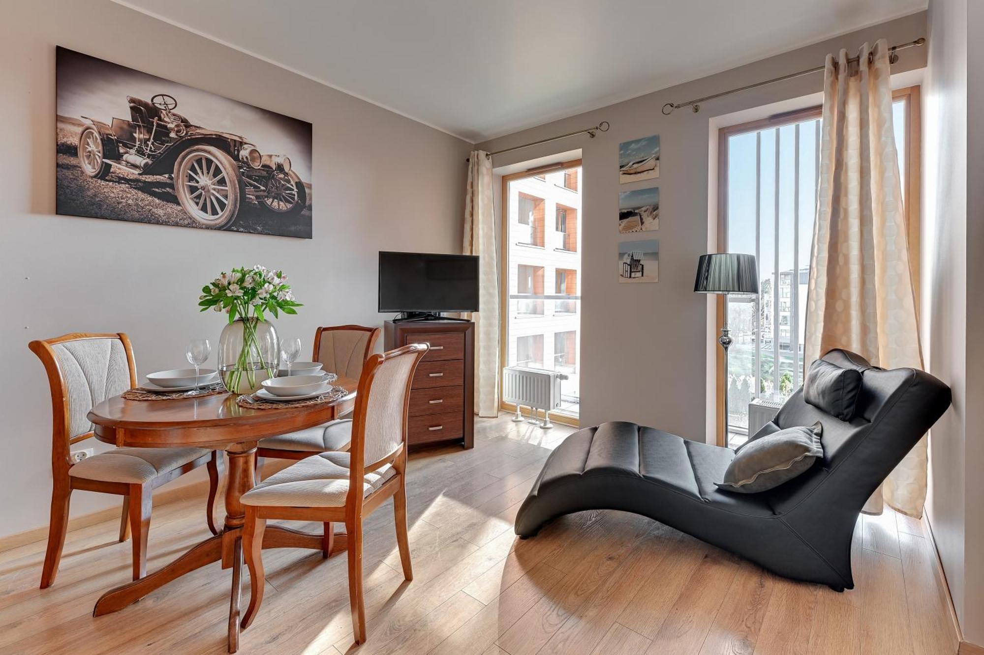 Flatbook - City Center Apartments Dwie Motlawy 格但斯克 外观 照片