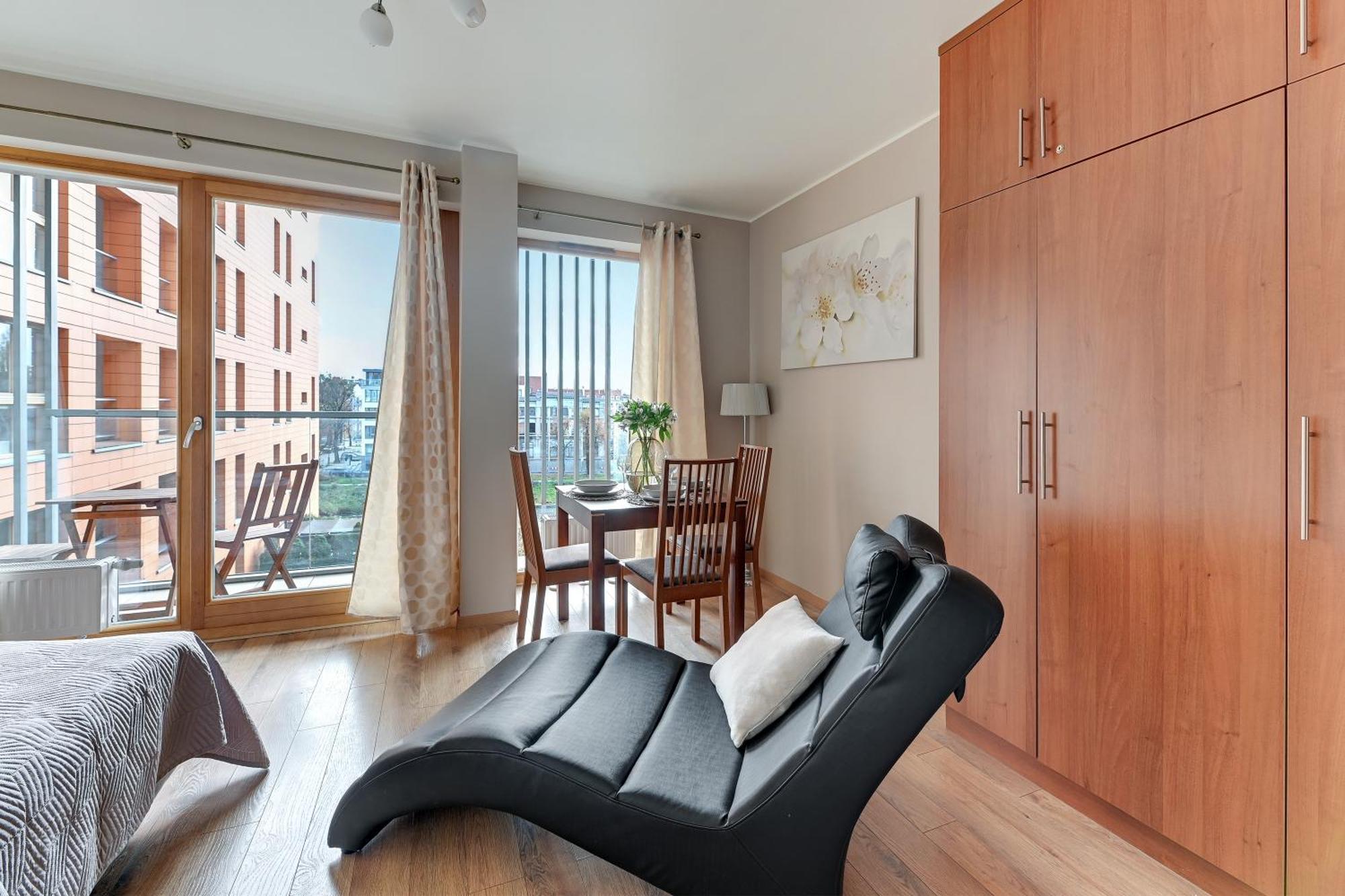 Flatbook - City Center Apartments Dwie Motlawy 格但斯克 外观 照片