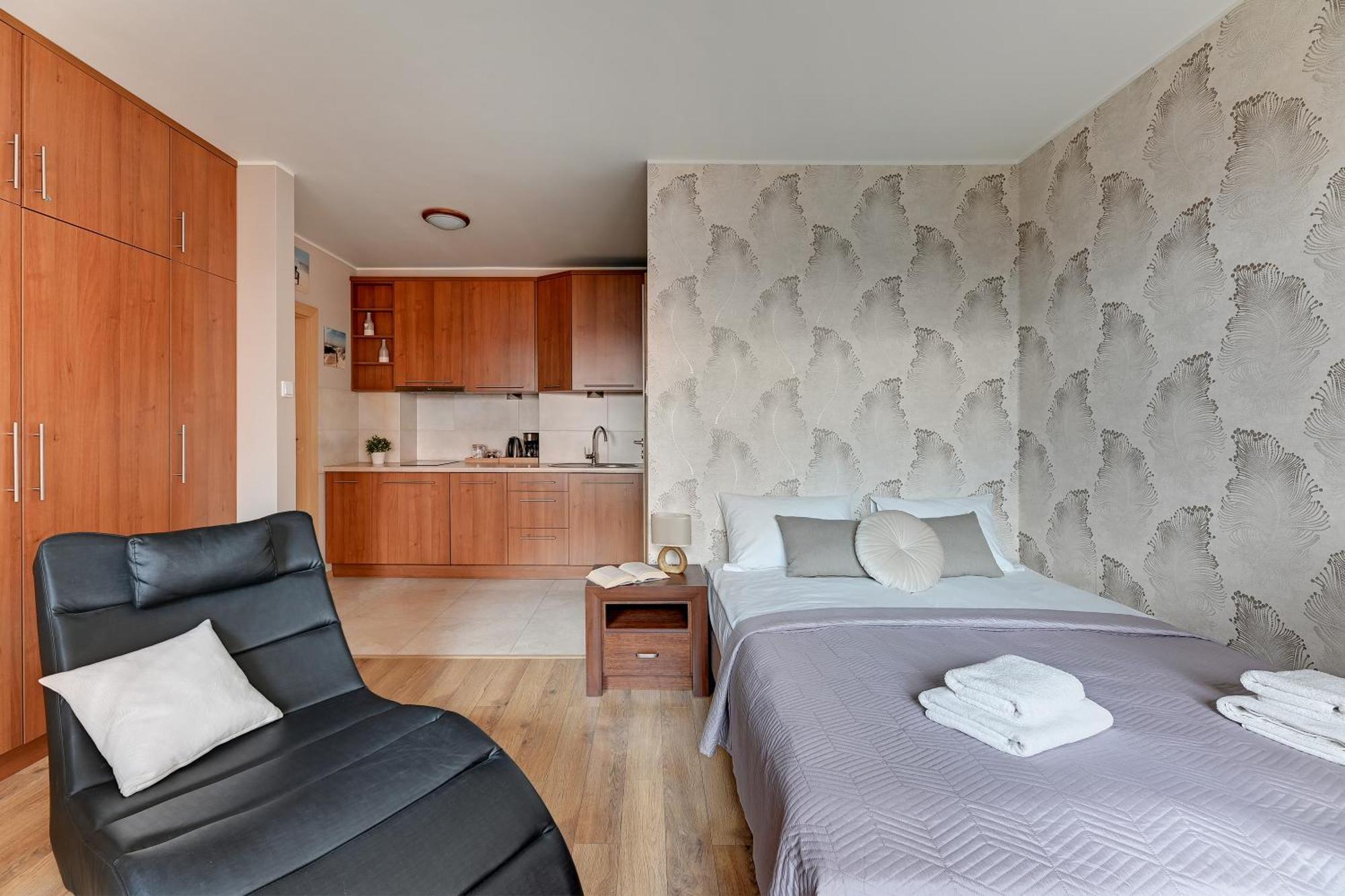Flatbook - City Center Apartments Dwie Motlawy 格但斯克 外观 照片