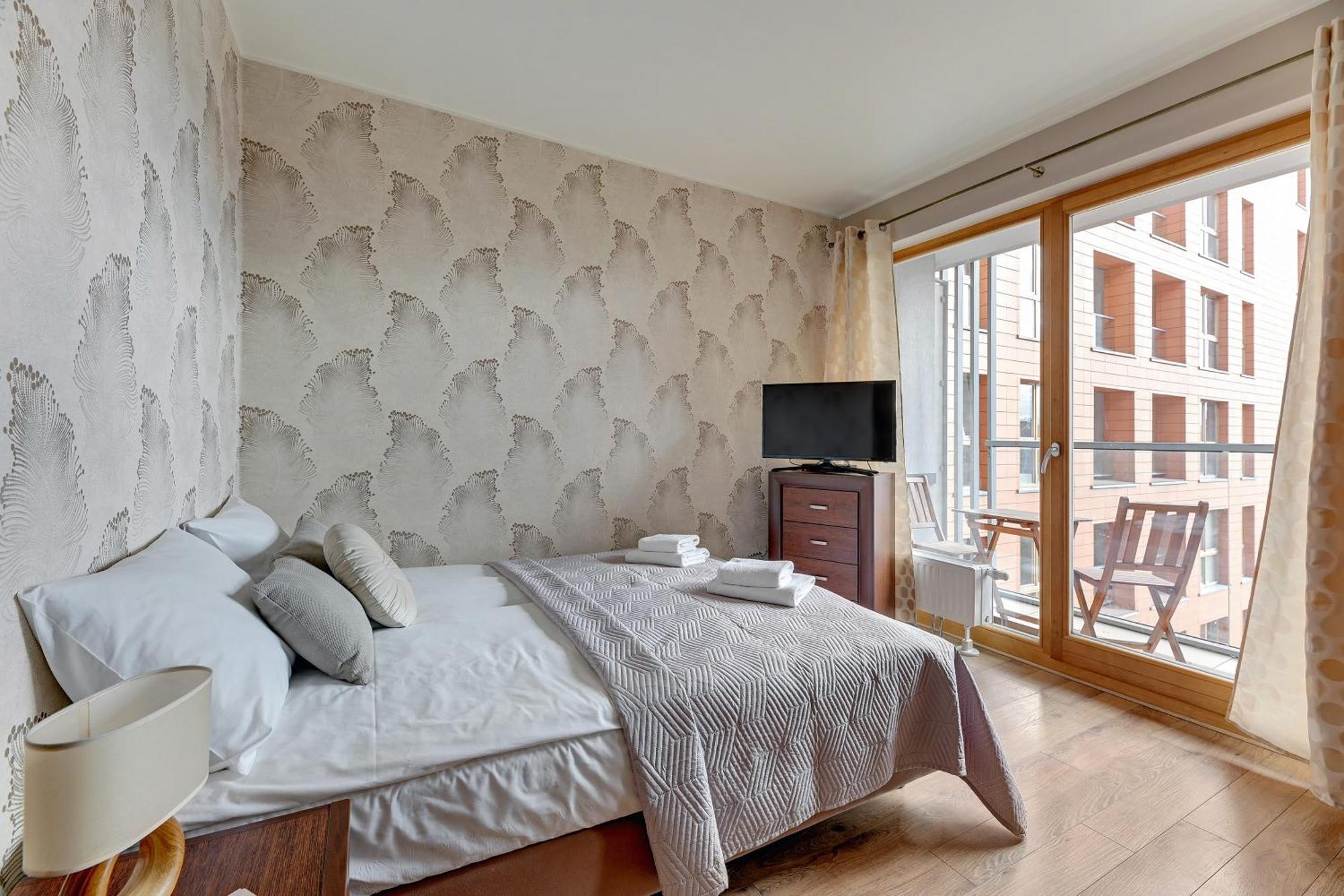Flatbook - City Center Apartments Dwie Motlawy 格但斯克 外观 照片